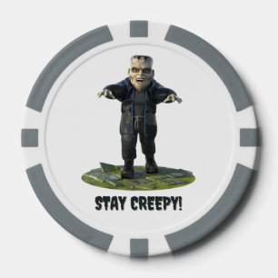 Lot De Jeton De Poker Reste Déplaisant ! Le monstre de Frankenstein