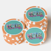 Lot De Jeton De Poker Rétro Myrtle Beach Guy (Empiler)