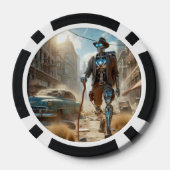 Lot De Jeton De Poker Robot dans Ghost Town (Verso)