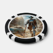 Lot De Jeton De Poker Robot dans Ghost Town (Simple)