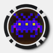 Lot De Jeton De Poker Roi de l'invasion spatiale (Version B) (Verso)