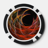 Lot De Jeton De Poker Rompre le cercle de l'art Abstrait (Verso)