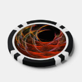 Lot De Jeton De Poker Rompre le cercle de l'art Abstrait (Simple)