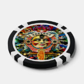 Lot De Jeton De Poker Roue de Fortune (Simple)