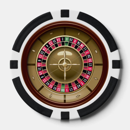 Lot De Jeton De Poker Roulette (Recto)