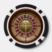 Lot De Jeton De Poker Roulette (Verso)