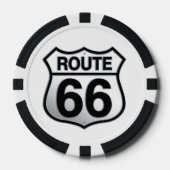 Lot De Jeton De Poker Route 66 (Recto)