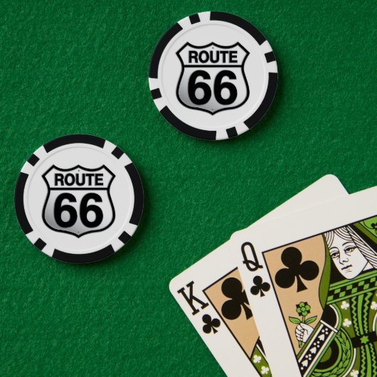 Lot De Jeton De Poker Route 66 (Table de poker (double))