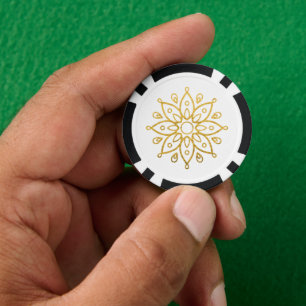 LOT DE JETON DE POKER ROYAL CASINO GOLD PURPLE ASIE FLORALE