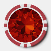 Lot De Jeton De Poker Ruby (Recto)