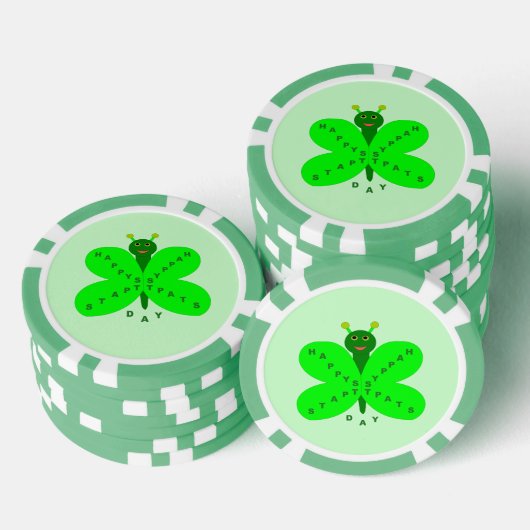 Lot De Jeton De Poker Saint-Patricks (Empiler)