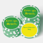Lot De Jeton De Poker Saint Patrick's Day poker chip (Empiler)