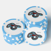Lot De Jeton De Poker San Francisco garter snake (Empiler)