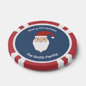Lot De Jeton De Poker Santa Claus (Simple)
