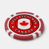 Lot De Jeton De Poker Saskatchewan Canada (Simple)