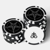 Lot De Jeton De Poker Satanic Poker Chips (Empiler)