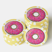 Lot De Jeton De Poker Saumon arc-en-ciel rose (Empiler)