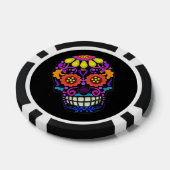 Lot De Jeton De Poker Sens Look Sugar Skull belle (Simple)