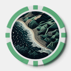 Lot De Jeton De Poker Serene Shores