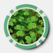 Lot De Jeton De Poker Shamrock vert St Patrick iPhone 5 Coque-Mate (Verso)