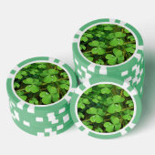 Lot De Jeton De Poker Shamrock vert St Patrick iPhone 5 Coque-Mate (Empiler)