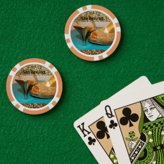 LOT DE JETON DE POKER SHOWGIRL