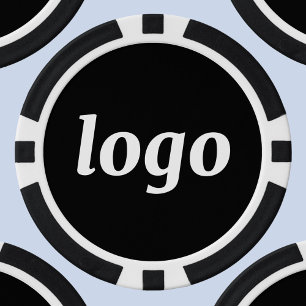Lot De Jeton De Poker Simple Logo Entreprise Promotion Marque