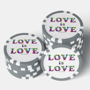 Lot De Jeton De Poker SlipperyJoe l'amour est amour dégoulinant fondu dy