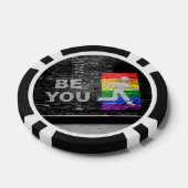 Lot De Jeton De Poker SlipperyJoe's Be You black brick wall walk figu (Simple)