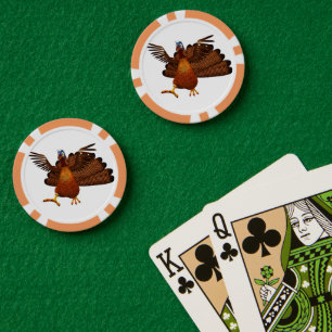 Lot De Jeton De Poker SlipperyJoe's Thanksgiving gobble de manière respo