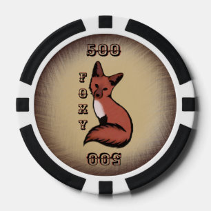 Lot De Jeton De Poker Sly Red Foxy Fox