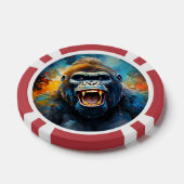 Lot De Jeton De Poker Smiling gorilla (Simple)