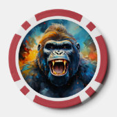 Lot De Jeton De Poker Smiling gorilla (Verso)
