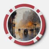 Lot De Jeton De Poker Soirée urbaine (Verso)