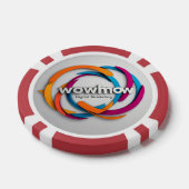 Lot De Jeton De Poker "Solutions numériques" (Simple)