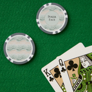 Lot De Jeton De Poker Soyez Heureux Mint Cercle Plage Vagues Aqua