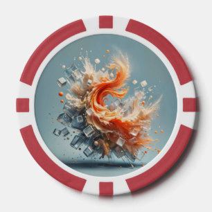 Lot De Jeton De Poker Splash tropical