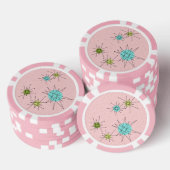 Lot De Jeton De Poker Starburts Atomique rose Chip (Empiler)