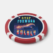 Lot De Jeton De Poker Step Forward Boldly (Simple)