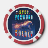 Lot De Jeton De Poker Step Forward Boldly (Verso)