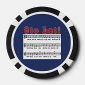 Lot De Jeton De Poker Sto Lat ! Chanson (Verso)