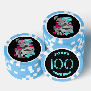 Lot De Jeton De Poker Surreal Puzzle fait face à Poker Chip