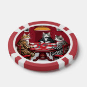 Lot De Jeton De Poker Tabby Cats Jouer Au Poker (Simple)