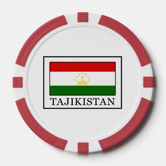 Lot De Jeton De Poker Tadjikistan (Recto)