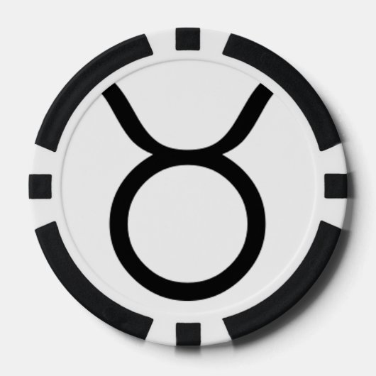 Lot De Jeton De Poker Taurus (Recto)