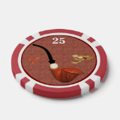 Lot De Jeton De Poker Teddy Poker Chip Champignons rouges (Simple)