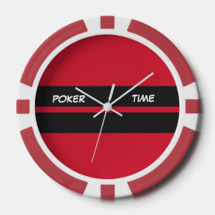 Lot De Jeton De Poker Temps de poker Rouge Noir Blanc