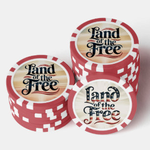 Lot De Jeton De Poker Terre des Libres