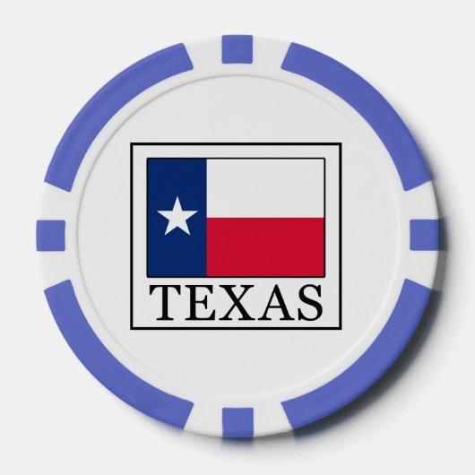 Lot De Jeton De Poker Texas (Recto)