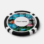 Lot De Jeton De Poker Texture colorée (Simple)